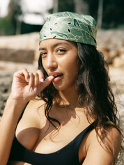 WOLLEMI SILK HEAD SCARF