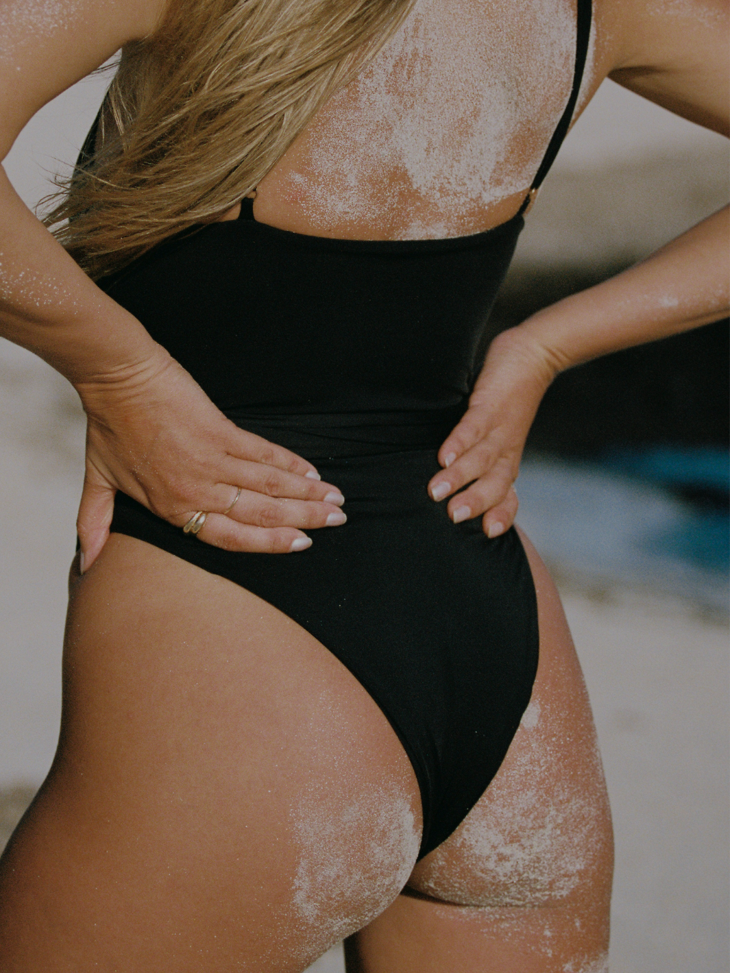 CAMI SWIMSUIT CARBON