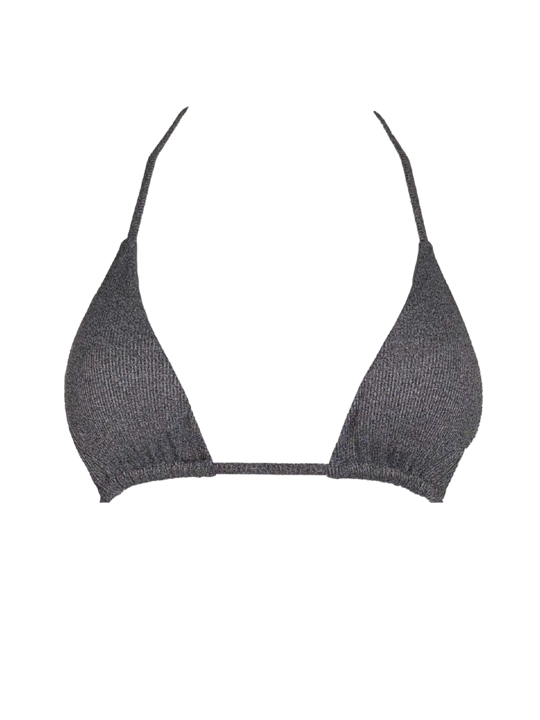 JERSEY STRING TOP CHARCOAL