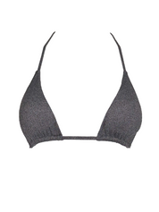 JERSEY STRING TOP CHARCOAL