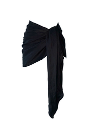 CARBON LINEN SARONG