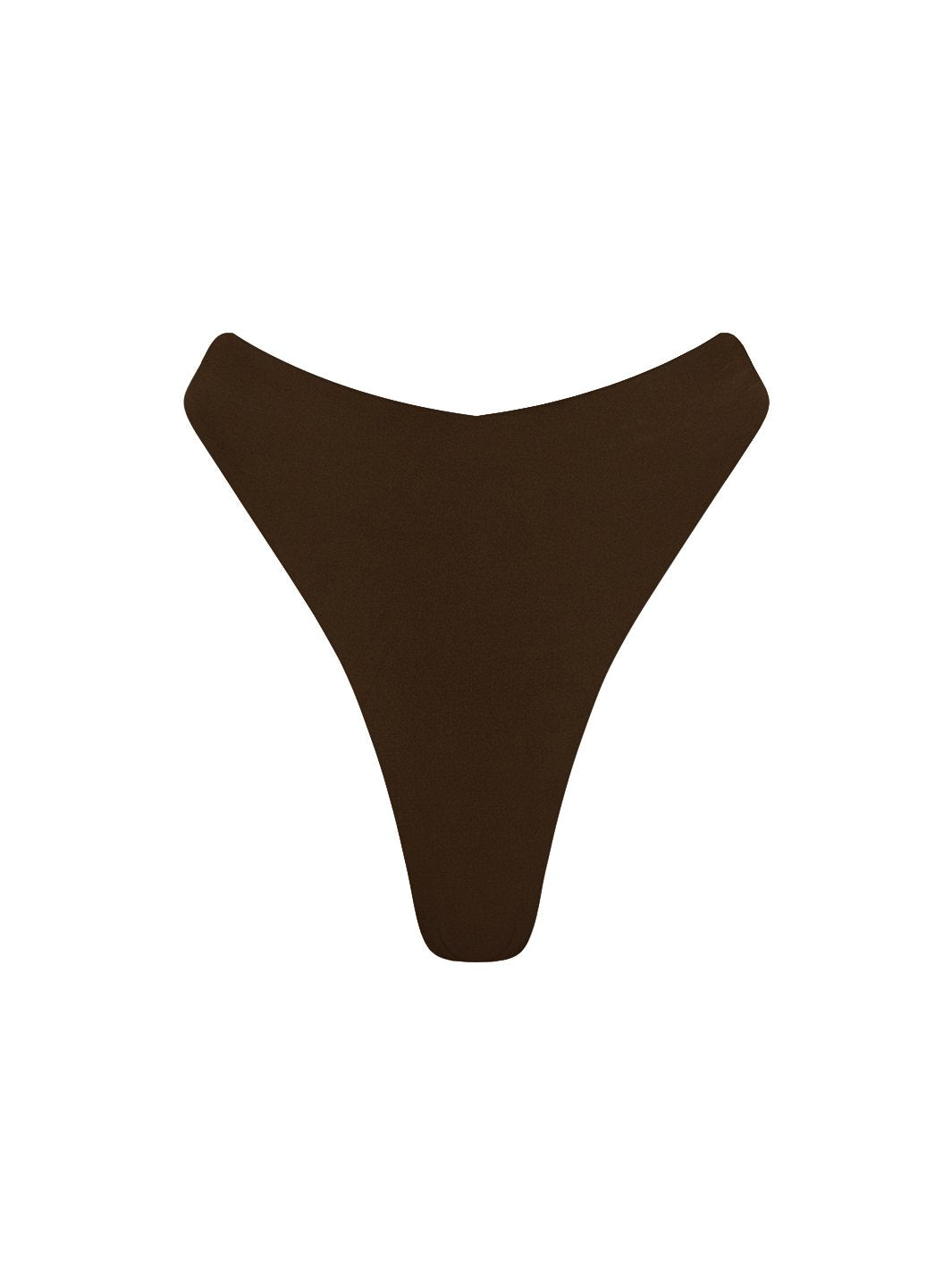 HIGH WAISTED COMPRESSION BRIEF CHOCOLATE