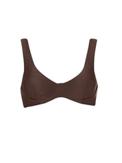 CURVE UNDERWIRE BRA CHOCOLATE
