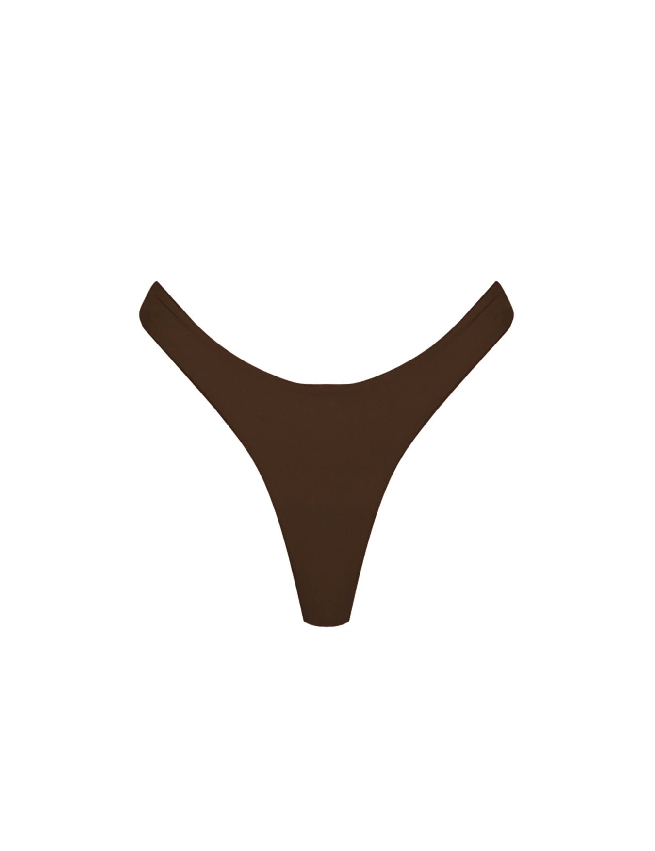 PLUNGE THONG CHOCOLATE