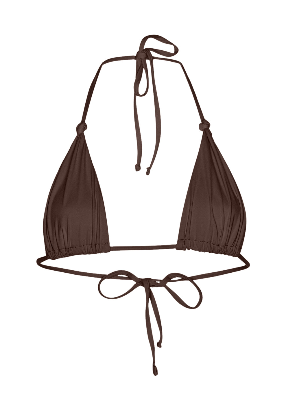 SOFT PLUNGE BRA CHOCOLATE