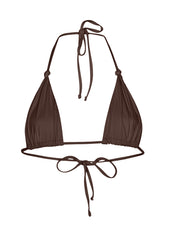 SOFT PLUNGE BRA CHOCOLATE