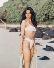 HIGH WAISTED COMPRESSION BRIEF BONE